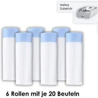 AstroPet Katzentoilette Katzentoilettenbeutel (120 Stück), passend für AstroPet Helios Series Katzentoilette