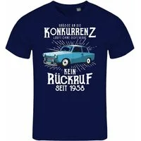 deinshirt Print-Shirt Herren T-Shirt Grüße an die Konkurrenz Funshirt mit Motiv