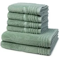 Vossen Handtuch Set Vienna Style Supersoft, Frottee (Spar-Set, 6-St), 4 X Handtuch 2 X Duschtuch im Set - Baumwolle - Saugstark