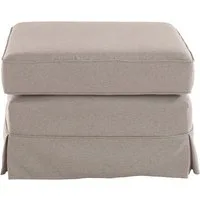OTTO home Polsterhocker Shadmoor, Hussenoptik, in uni oder mit Blumendruck, passend zur Shadmoor-Serie