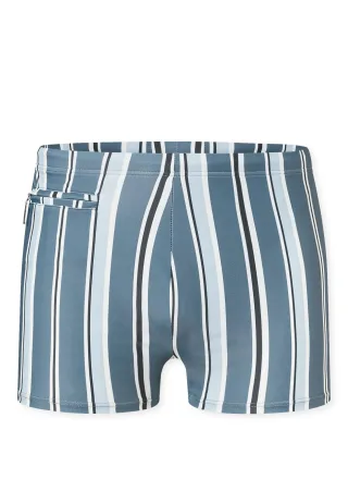 SCHIESSER - Badehose mit Bein atlantikblau - Gr. - 5