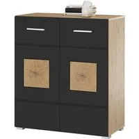 PREISBRECHER Kommode Georgia, 80 x 92 x 38 cm (B/H/T)