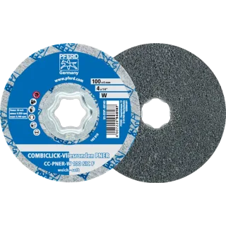 PFERD TOOLS COMBICLICK verpresste Vliesronde CC PNER Weich - 42002036
