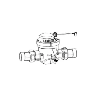 Grünbeck Wasserzähler DN 40, V1 119804 Ms, 0,93 l/Imp., QN 10, EX, IT