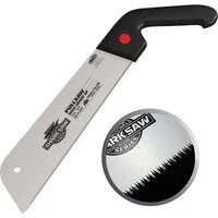 FAMEX Japansäge 5505 Handsäge 300mm, 14 TPI (Zugsäge), Made in Japan, Holzsäge, PROFESSIONAL