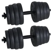 ESTEXO Hantel-Set Kurzhantel Set Hantelset 30kg Hantel Krafttraining Hantelscheiben Mu