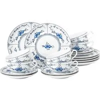 Seltmann Weiden Teeservice Seltmann Weiden Amina Strohblume Teeservice 18 tlg. klein, Porzellan