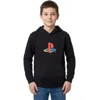 Playstation Hoodie PlayStation Hoodie Kinder schwarz Gaming Kapuzenpullover 134-164 Schwarzer Gamer Hoodie PlayStation