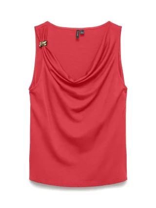 VERO MODA - VMCARLY SL BUCKLE TOP JRS - Gr. - XS