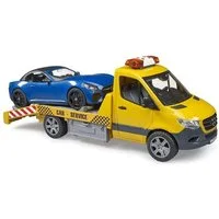 Bruder® Spielzeug-Abschlepper Sprinter Autotransporter mit Light & Sound 02675
