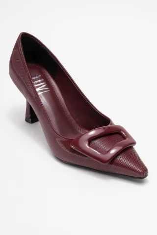 Astra Schnalle Spitzer Zehenbereich Pumps (Damen)