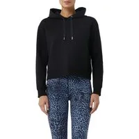 comma casual identity Kapuzensweatshirt cropped, casual, mit Kapuze, Baumwollmischung