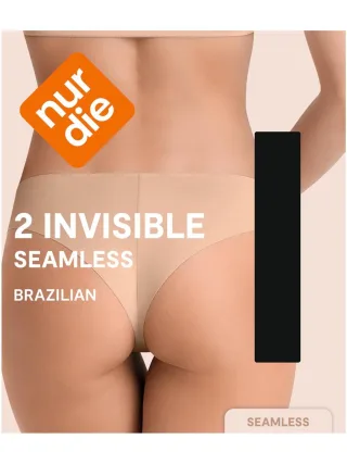 NUR DIE DAMEN INVISIBLE BRAZILIAN 2ER PACK