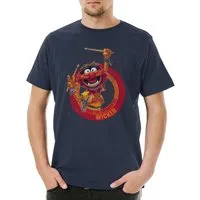 Urban Backwoods Print-Shirt Wicked Drummer Herren T-Shirt Schlagzeuger Drums Heavy Metal Rock Fun (1-tlg) Schlagzeug Drums Heavy Metal