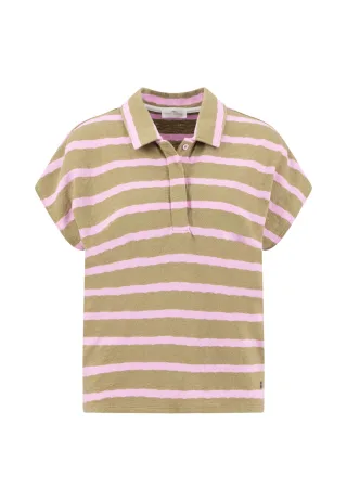 FYNCH-HATTON - POLO FLOAT STRIPE sorbet rose - Gr. - L