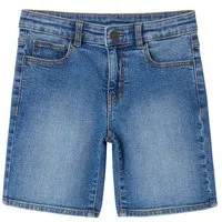 vertbaudet Shorts Jungen Jeansbermudas, Bundweite verstellbar