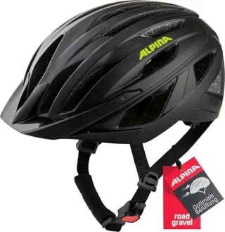 Alpina Parana Helm black-neon yellow matt 51-56 cm