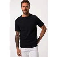 JP1880 T-Shirt Henley Basic Knopfleiste Halbarm