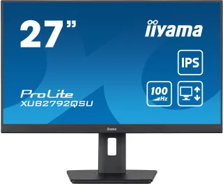 iiyama ProLite XUB2792QSU-B6 Monitor 68.5cm (27") WQHD | xub2792qsu-b6 | IPS - 0.4ms