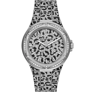 Michael Kors MK7408 Tier PavÃ© zweifarbige Damenuhr