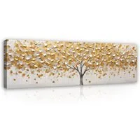 Wallarena Leinwandbild Natur Blumen Querformat Wohnzimmer 80×60 cm, Natur, 80x60x3cm