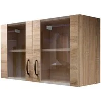 Flex-Well Glashängeschrank Bergen (B x H x T) 100 x 54,8 x 32 cm