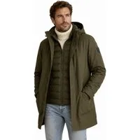 Polo Ralph Lauren 3-in-1-Funktionsparka Herren Jacke 3 in 1 Parka Water Repellent Kapuzen Mantel Kapuze, durchgehender Reißverschluss, Sturmblende mit Klettverschluss
