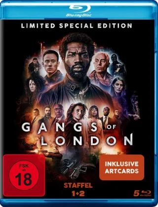 Gangs of London - Staffel 1+2 - (Limitierte Edition mit Artcards) [Blu-ray]