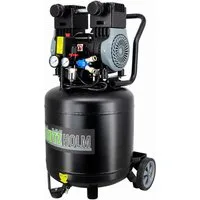 TRUTZHOLM Kompressor Brushless Silent Flüsterkompressor 50L vertikal 1500W, 62dB, 8 bar, max. 8 bar, 50 l, Komplett-Set