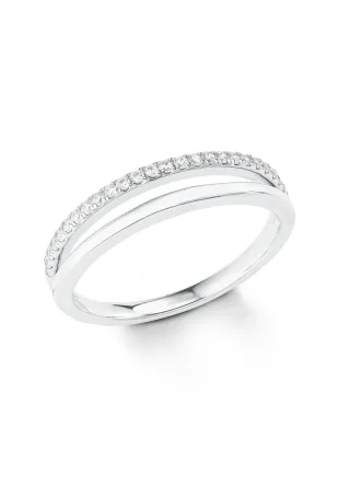 s.Oliver - Ring beige - Gr. - 56