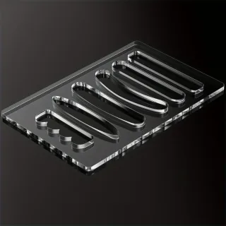 6-in-1 Acrylic Woodworking Handle Router Template Guide 6 Styles Clear Precision Craft Tool Compact Lightweight for DIY