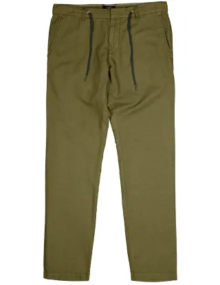 COMMANDER Finest Clothing - Chino Hose,uni, Tunnelzug - Gr. - L