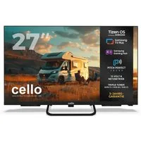 Cello CTrav-27TZ LED-Fernseher (68,5 cm/27 Zoll, Full HD, Smart‑TV, LAN, WLAN, Streaming‑Apps, Triple Tuner, Pitch Perfect Sound, Samsung Gaming Hub)