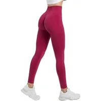 Smilodox Leggings Slayton Scrunch, Seamless Push-Up Sporthose High Waist V-Shape Bund Invisible Scrunch Blickdicht Yogahose, Fitness Gym Yoga Alltag
