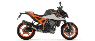 Sport Auspuff Arrow X-Kone BLACK + Carbonkappe KTM Duke 990 Bj.2026 /EURO5+ /eintragungsfrei/+ABE