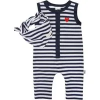 Liliput Jumpsuit Heart mit Halstuch im maritimen Streifen-Look