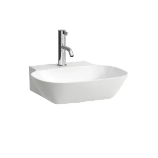 LAUFEN Handwaschbecken Ino 450x900x145, 1 Hahnloch, ohne Überlauf, weiss, H8153010001111 H8153010001111