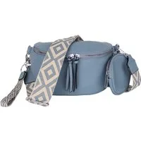 MIRROSI Bauchtasche Damen Taschen, Umhängetasche, Brusttasche, 26x16x8cm Veganes Leder (Schultertasche für jeden Anlass, (dazu 1x Schlüsselband und 1x Münzenbeutel), Crossbody Bag, Bohemian gemusterten & verstellbaren Schulterriemen