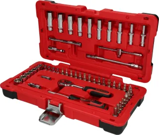 KS Tools 1/4" CHROMEplus Steckschlüssel-Satz, 52-tlg - 958.0652