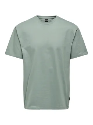 ONLY&SONS - ONSFRED LIFE RLX SS TEE NOOS Chinois Green - Gr. - L