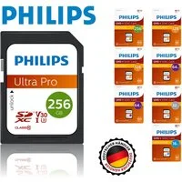 Philips Philips SD-Karte Ultra Pro 128 GB Speicherkarte (U3, 4K) 128 GB, UHS-I Class10)