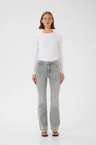 Jeans NanasIW Gerade Passform grey