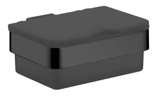 emco loft Feuchtpapierhalter Kunststoffbox schwarz/schwarz,053913301 053913301