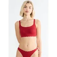 sloggi Bustier ZERO Feel Bliss mit herausnehmbaren, atmungsaktiven Pads und Stretch-Spitze