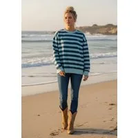 salzhaut Sweatshirt VEERMASTER Damen Relaxed-Fit salzhaut Pullover – bequemer Fit und nordisch klares Design