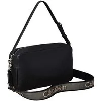 Calvin Klein Umhängetasche WEBBING 2X STRAP, Damen Handtasche, Schultertasche, Camera Bag
