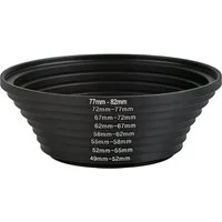 ayex Step-Up Ring Set, 8Teilig. Objektiv-Adapter-Filter Für alle Hersteller Foto-Filter-Sets