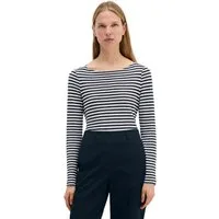 Marc O'Polo Langarmshirt mit leichtem U-Boot-Ausschnitt