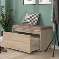 Vicco Schuhbank Iker, Sonoma, 80 x 45 cm (1-St)