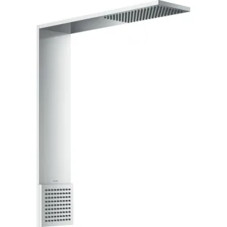hansgrohe ShowerComposition Brausenmodul 12593000 250x250mm, Wandmontage, 1jet, mit Schulterbrause, chrom